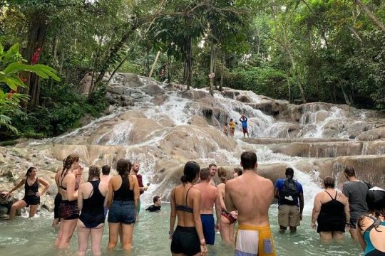 Private Tour from Montego Bay to Dunn's River Falls and Blue Hole
