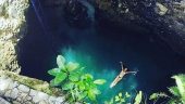 Loved the Blue Hole and our driver, Kevin!