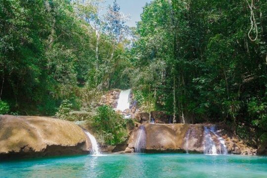 YS Falls and Floyds Pelican Bar Private Tour