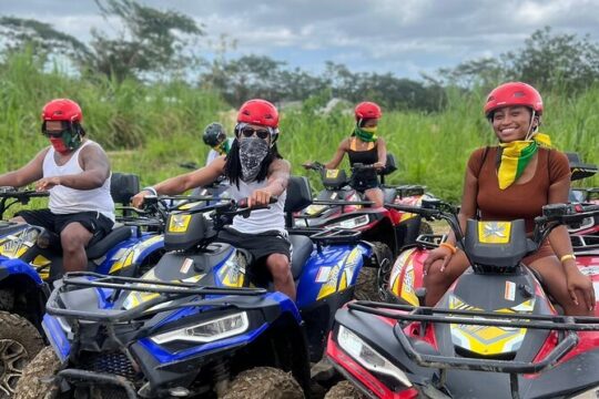 Private parasailing and ATV with transportation services