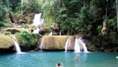 Great waterfall and river tour