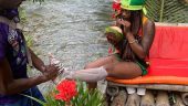 negril and water rafting best time