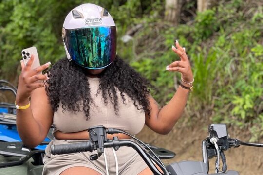ATV and Bamboo Rafting Combo with Admission Included