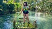 ATV riding, bamboo rafting