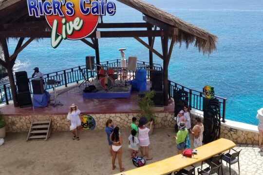 Negril Beach Margaritaville and Ricks Cafe from Falmouth