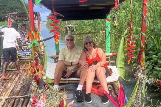 Private 1 Hour Bamboo River Rafting in Montego Bay