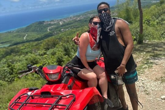 ATV Blue Hole and Horseback Riding from Montego Bay