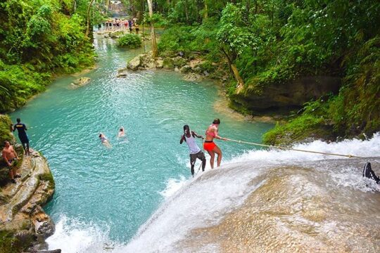 Blue Hole Secret Falls Private Tour