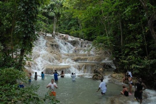 Private Dunns River Falls and Bamboo Beach Club Tour from Grand Palladium