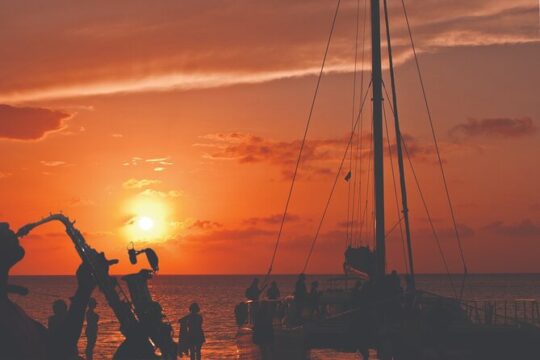 Shared Montego Bay Sunset Catamaran with Open Bar and Live Music