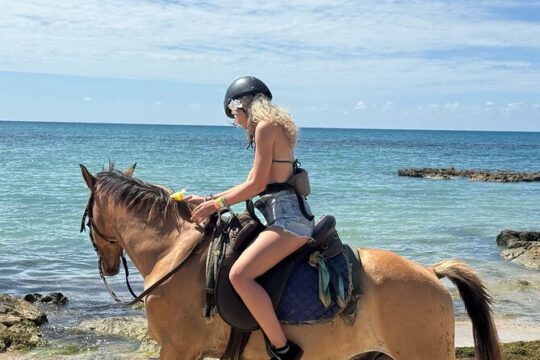 Horse Riding & Sunset Catamaran Ricks Cafe Combo MONTEGO BAY AREA